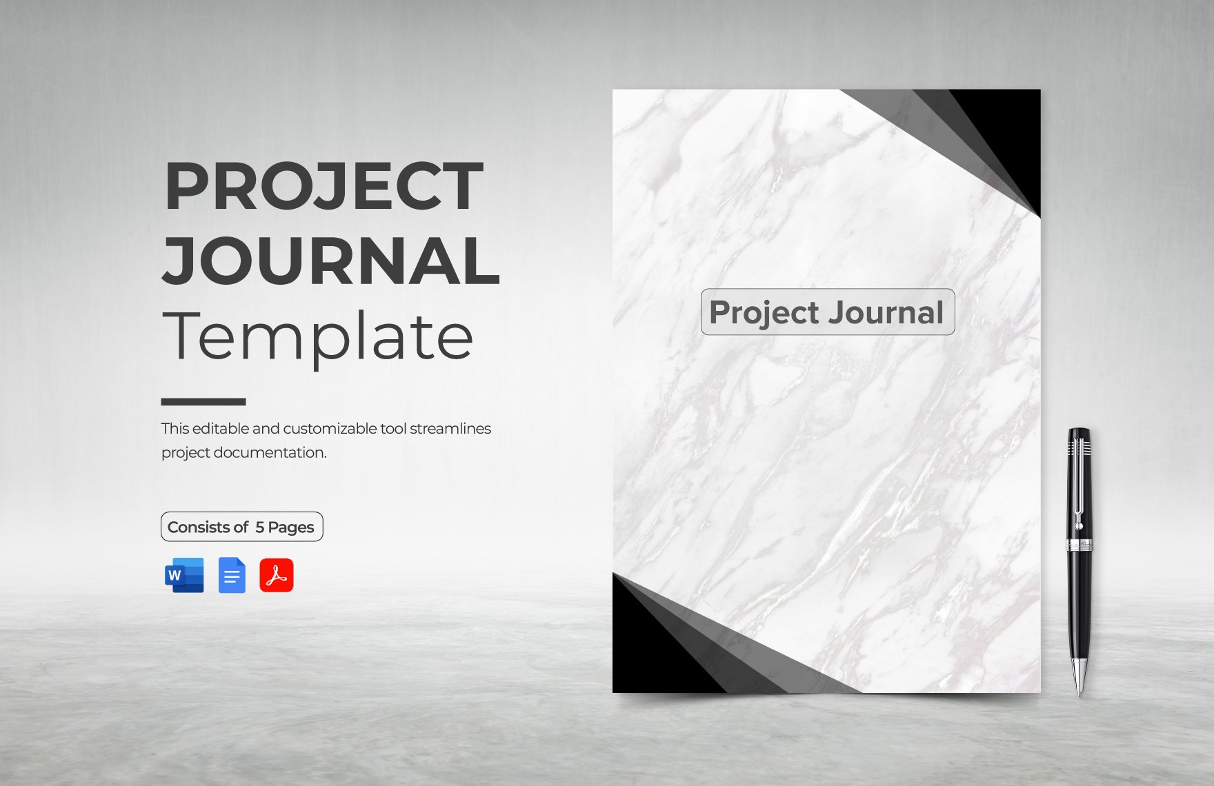 Free Project Journal Template in Word, Google Docs, PDF, Apple Pages