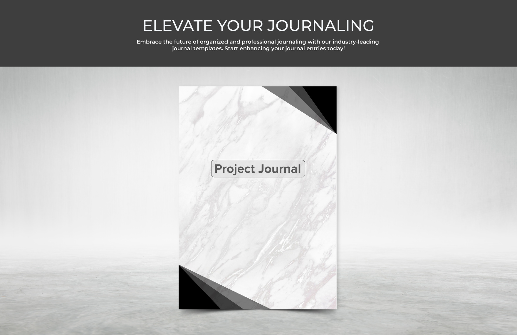 Project Journal Template in Word PDF Google Docs Download