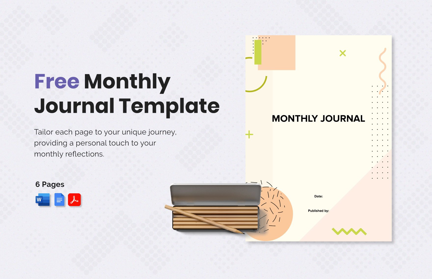 Monthly Journal Template