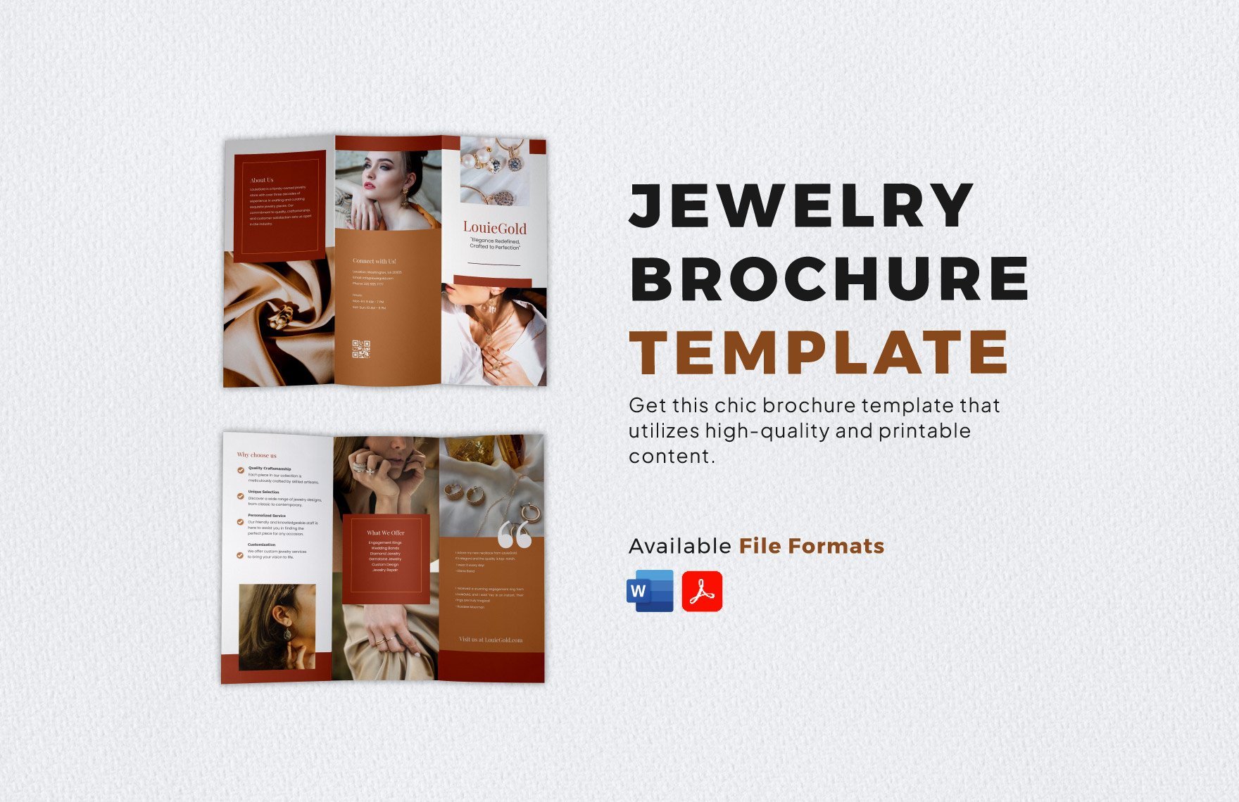 Jewelry Brochure Template