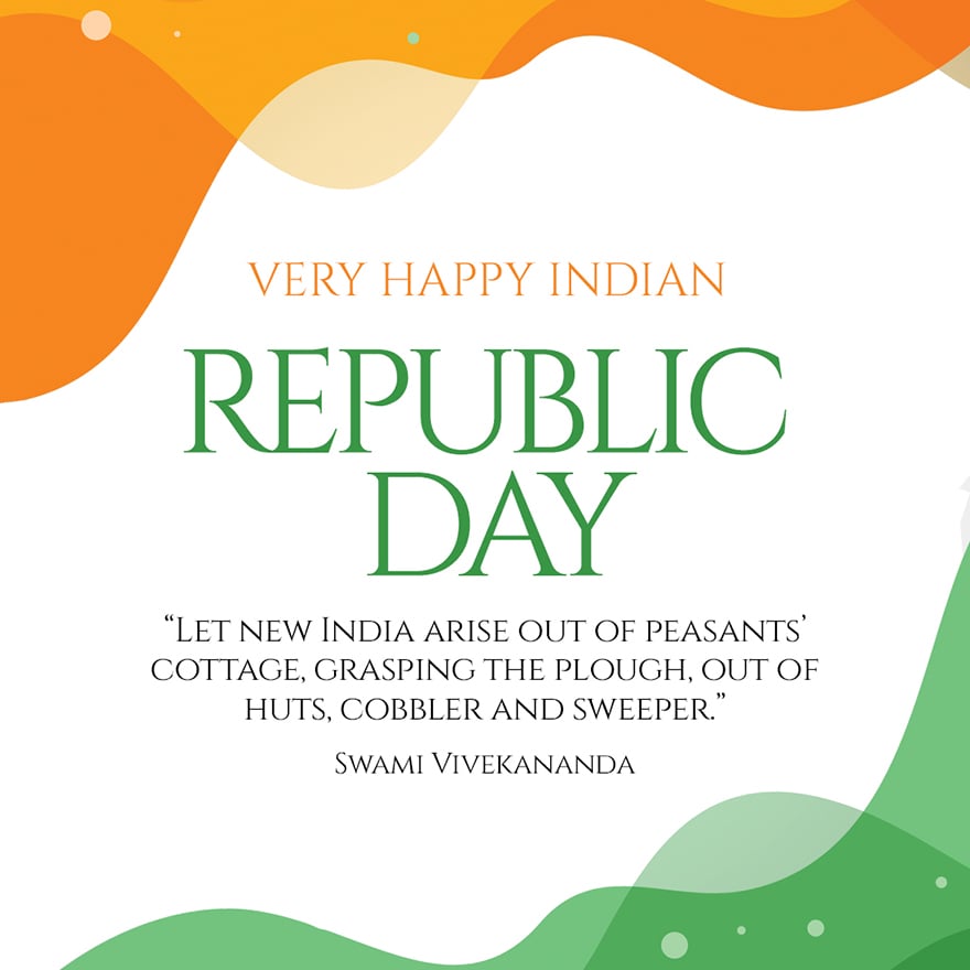Republic Day Instagram Post Template in PSD