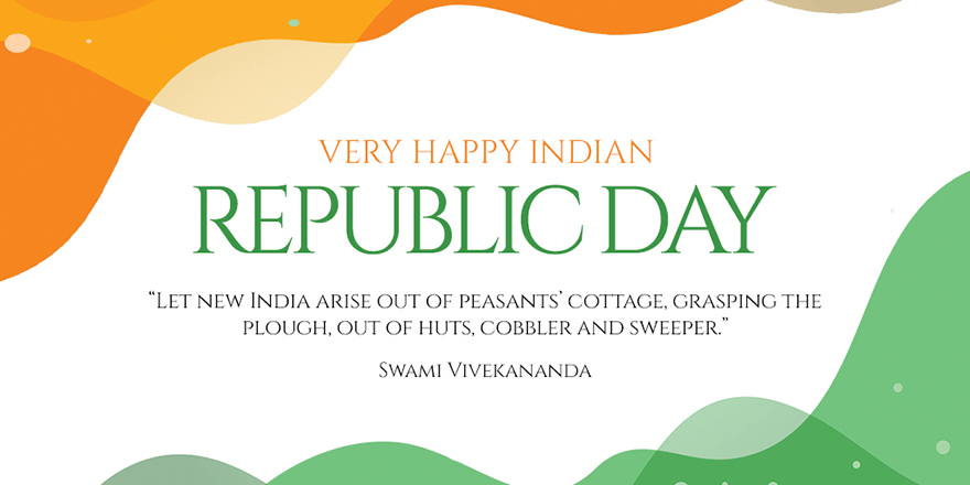 Free Republic Day Twitter Post Template