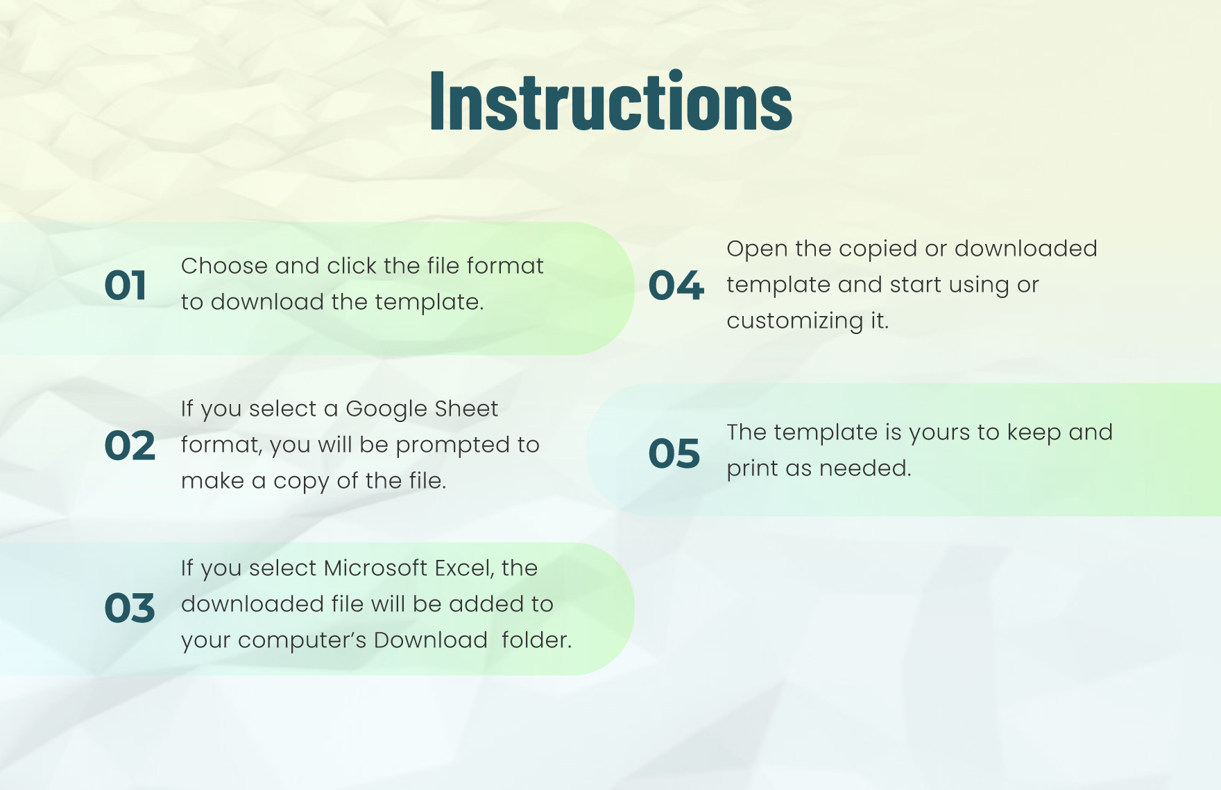 Gantt Chart Template