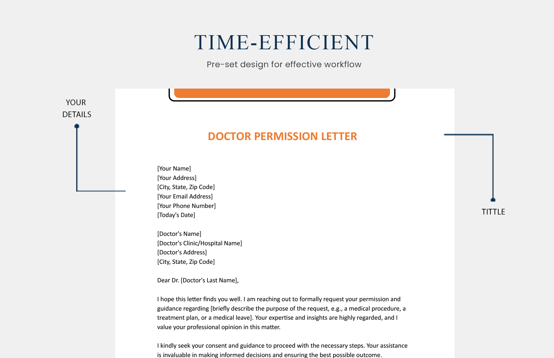Doctor Permission Letter
