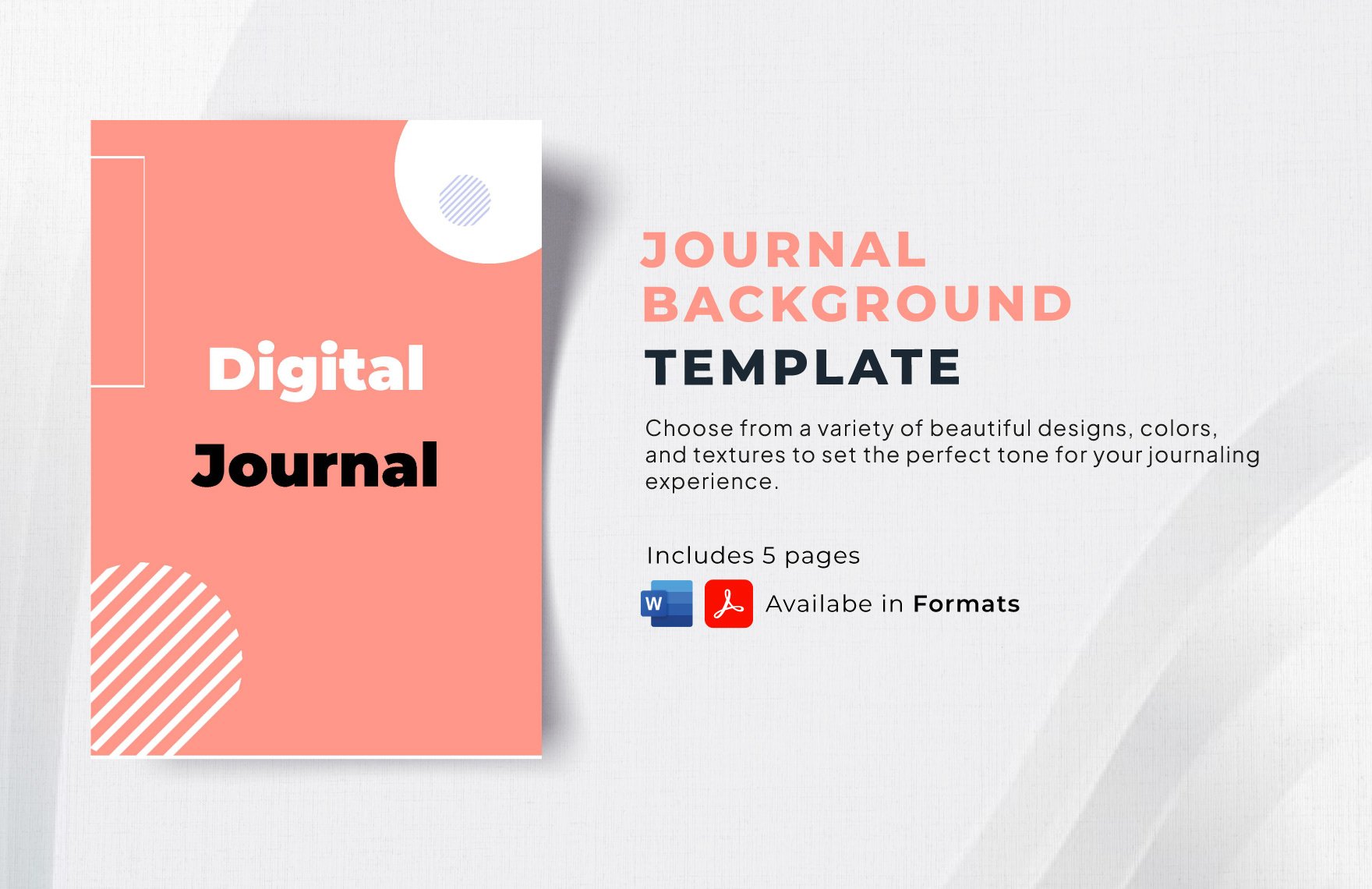 Journal Background Template