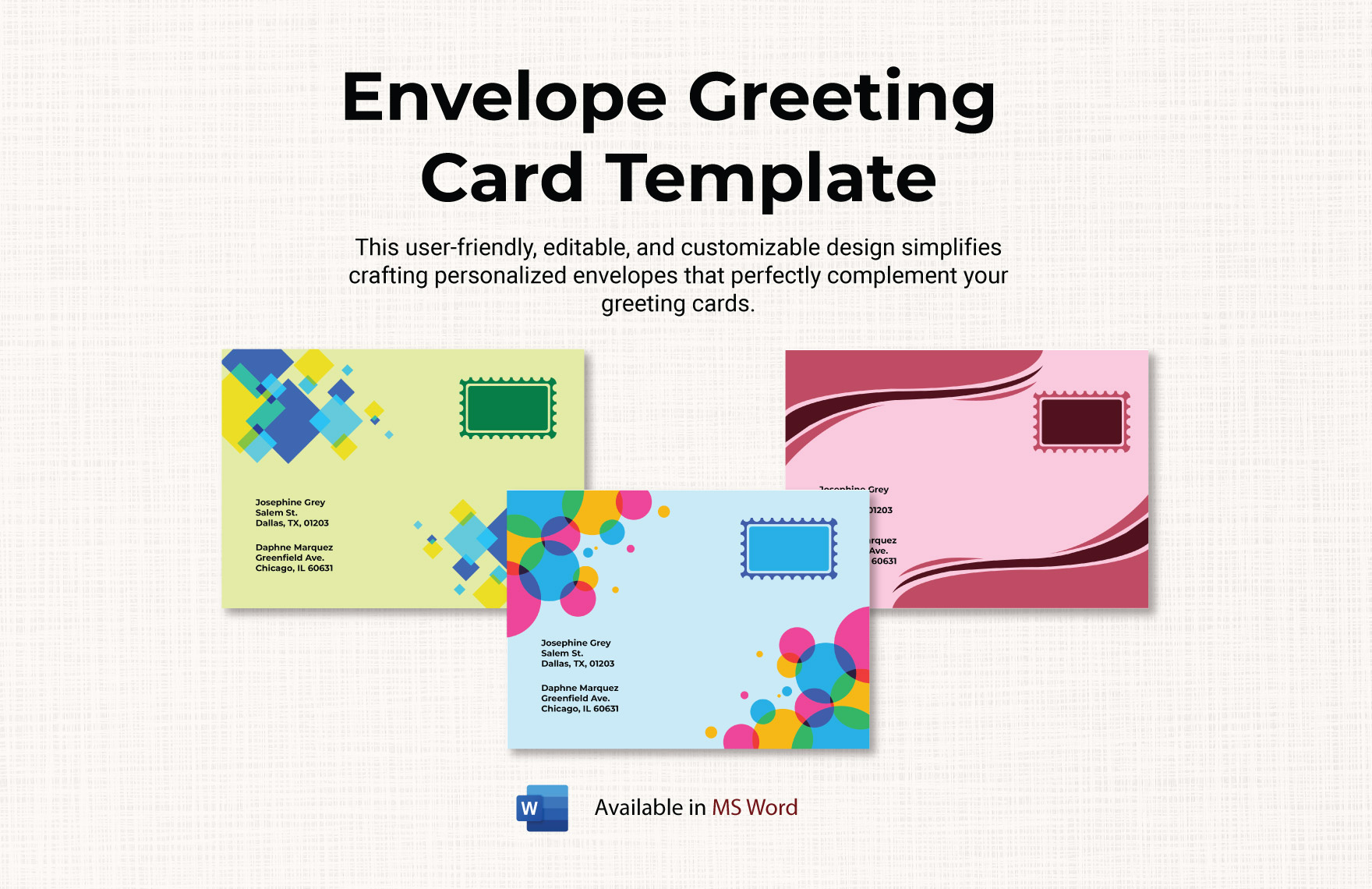 Personalize Valentine Greeting Card Template Download in PSD