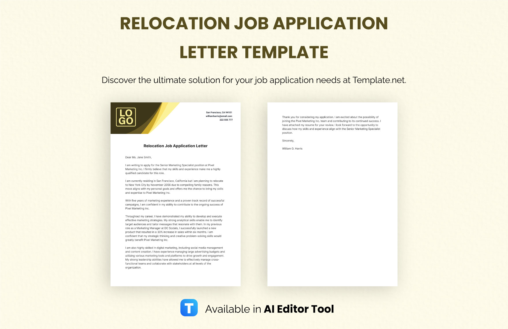 Free Relocation Letter For Employee - Download In Word, Google Docs 