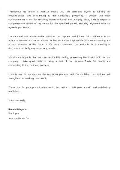 Free Complaint Letter  Template to Edit Online