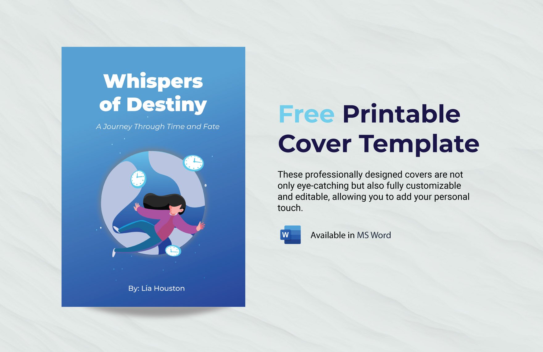 Free Printable Cover Template in Word