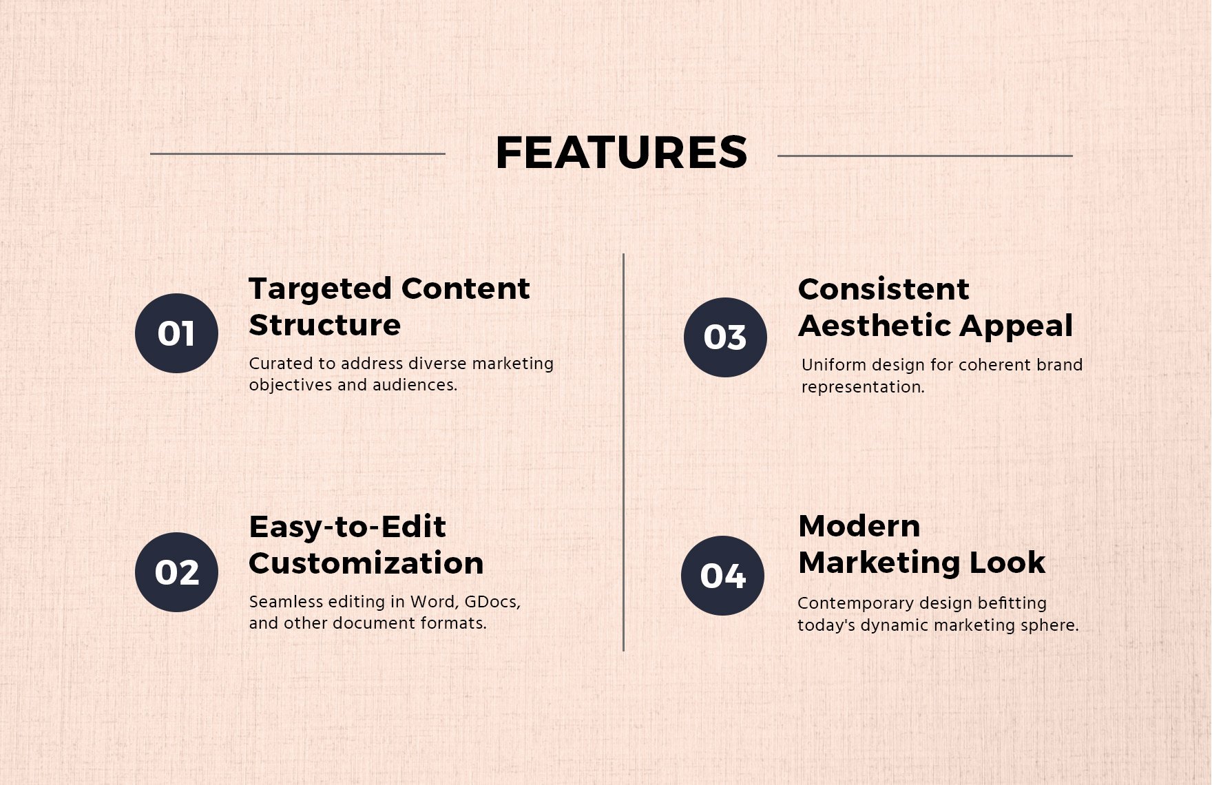 Marketing Annual Content Summary Report Template