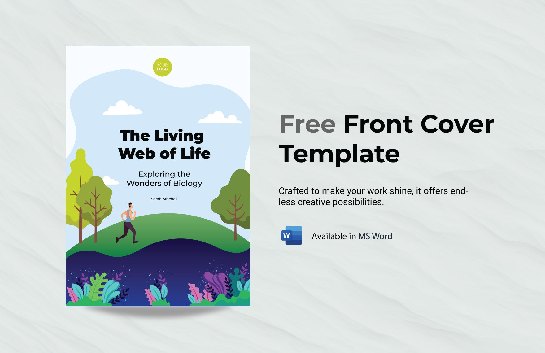 Free Front Cover Template in Word