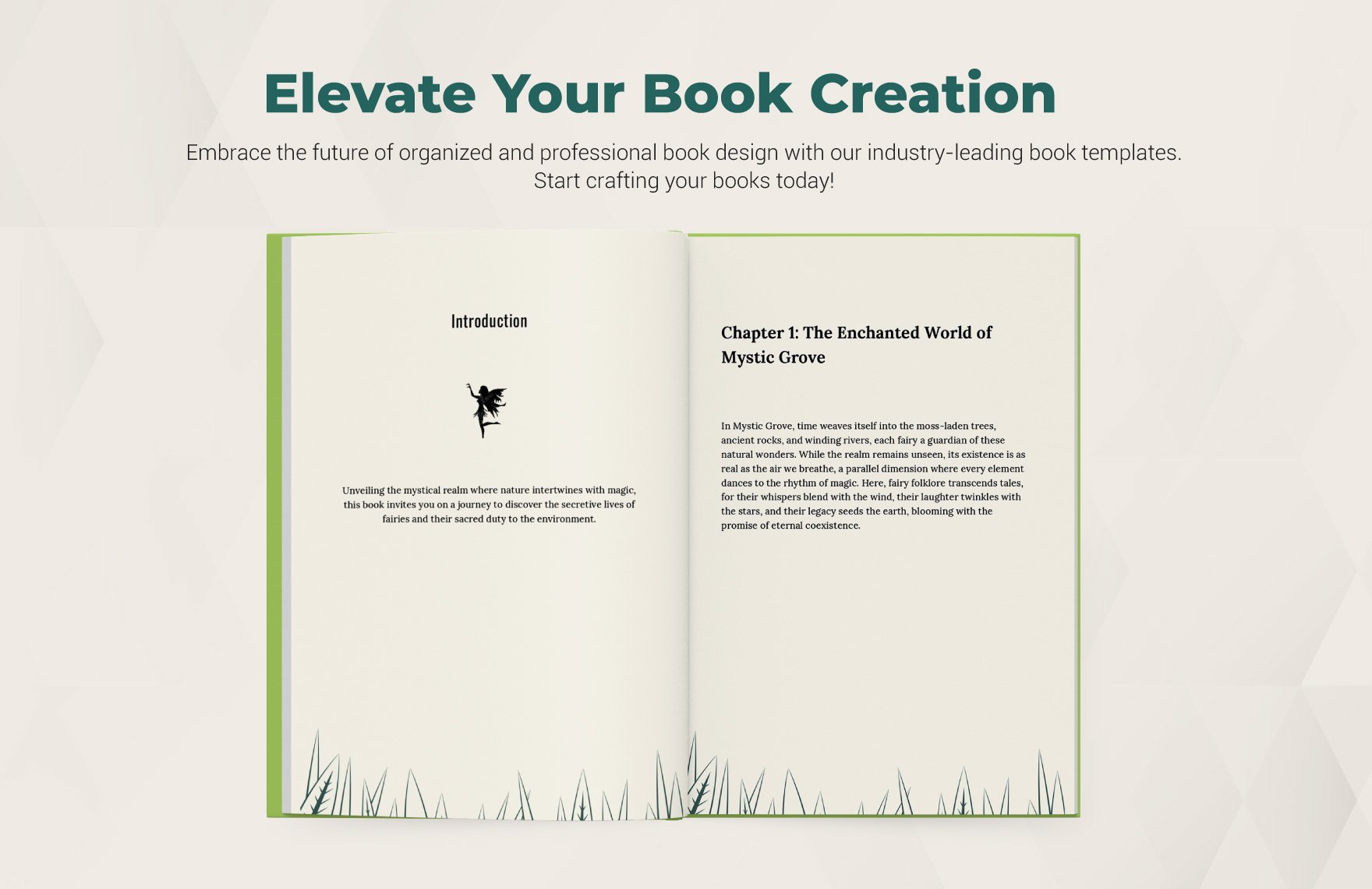 Aesthetic Book Template