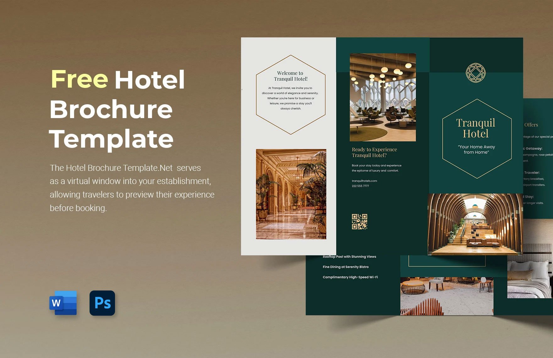 Free Hotel Brochure Template