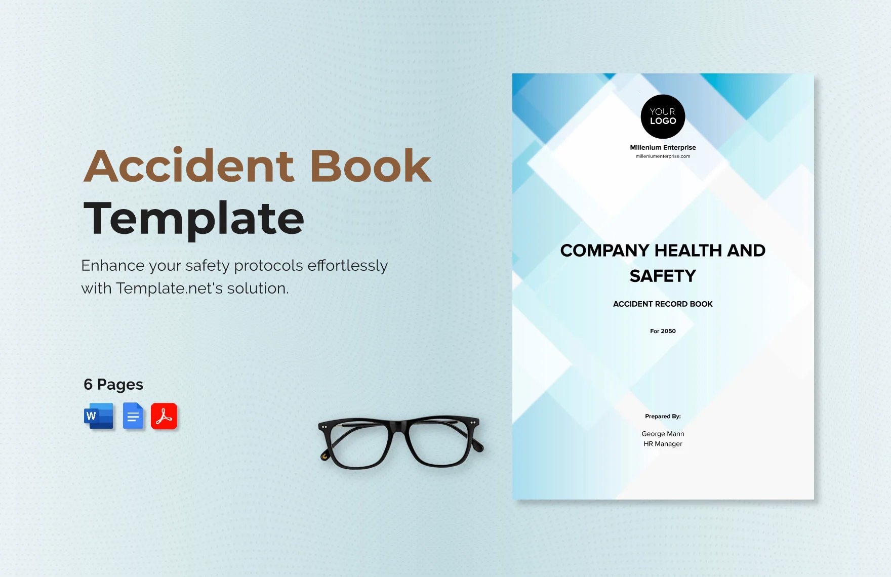 Free Accident Book Template