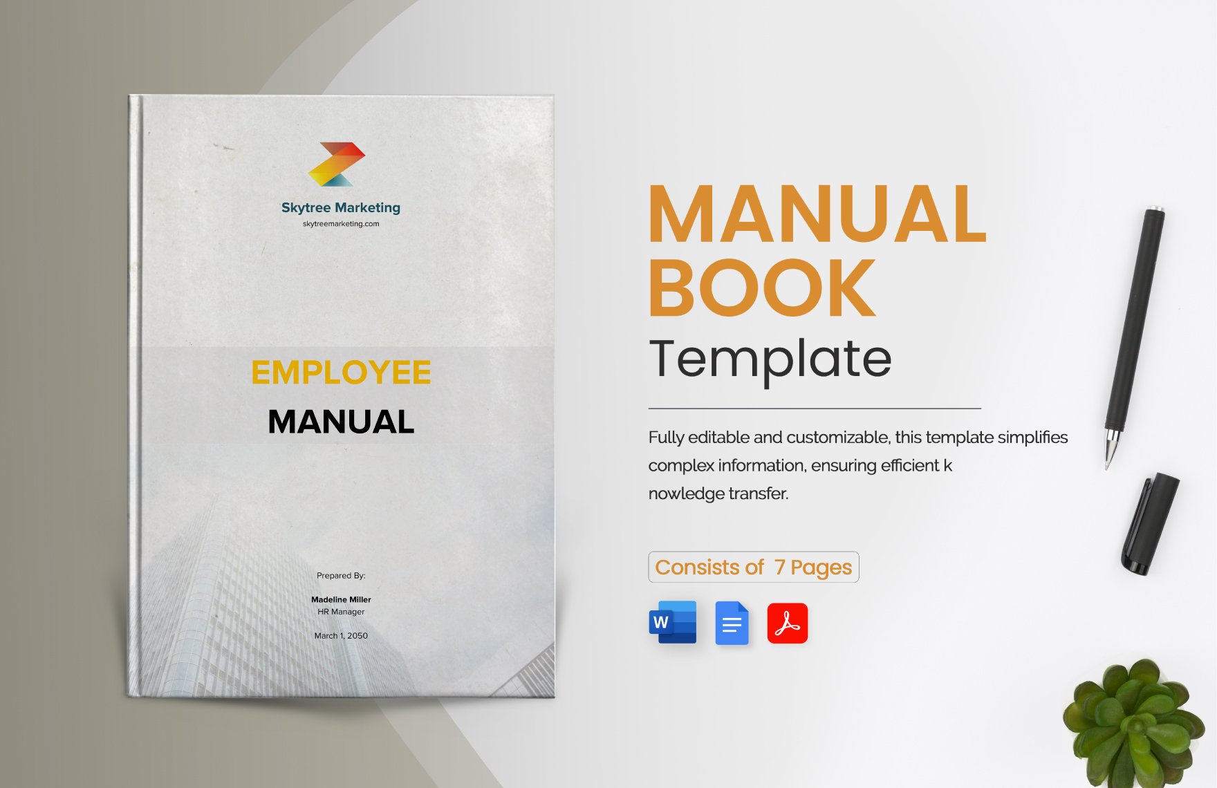 Manual Book Template