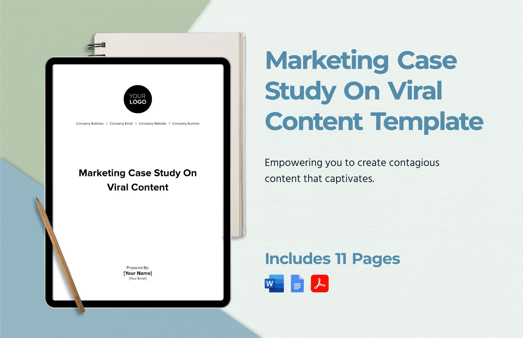 Marketing Case Study On Viral Content Template in Word, Google Docs, PDF