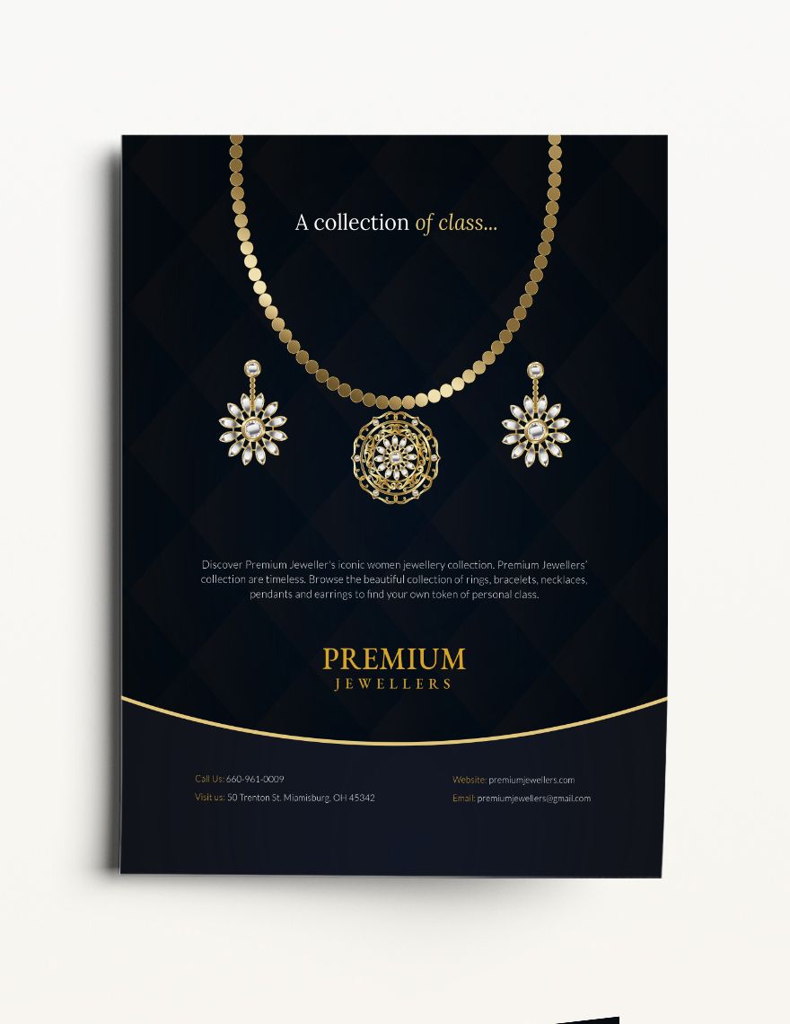 Jewelry Store Flyer