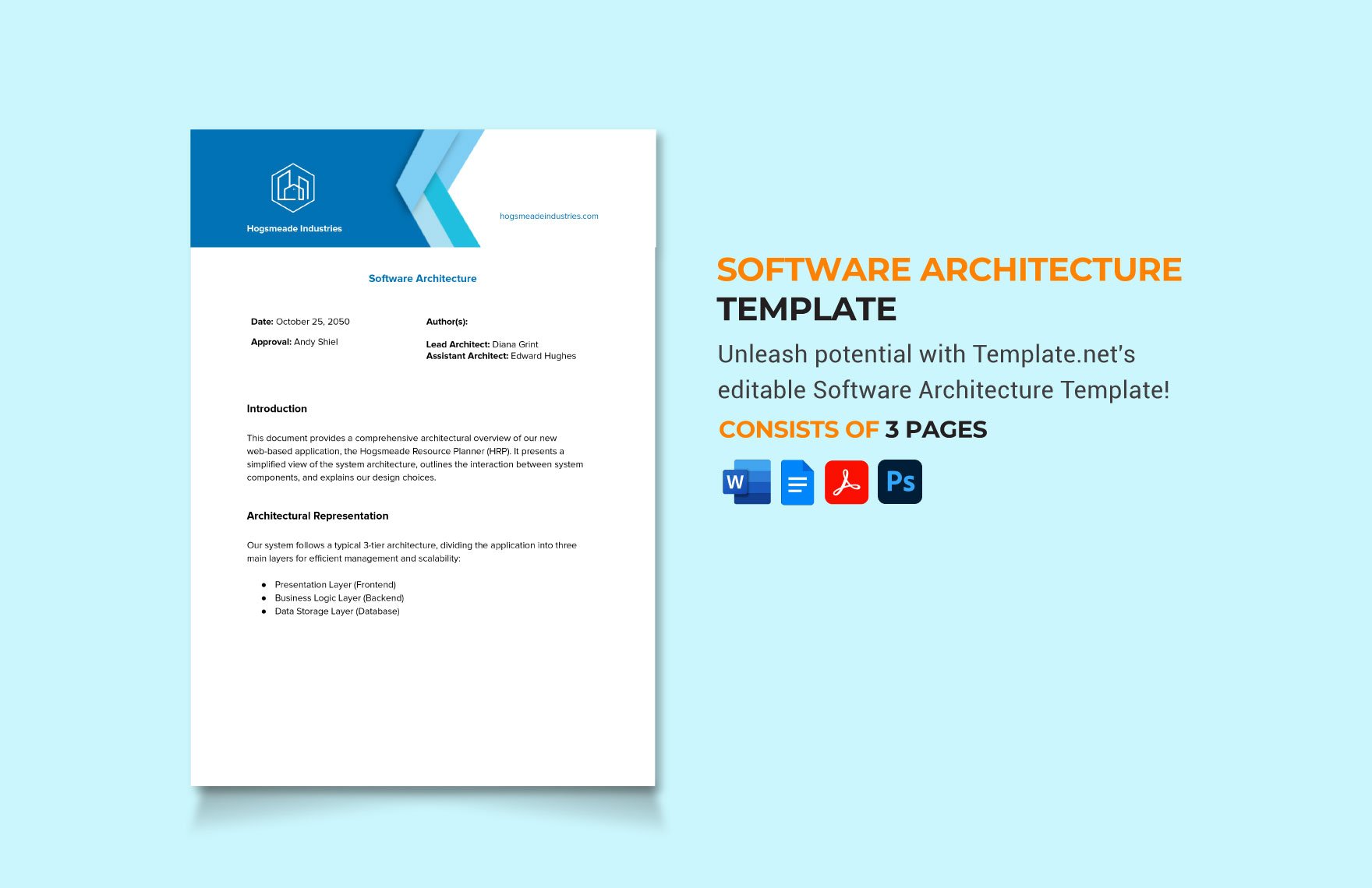 Software Architecture Template