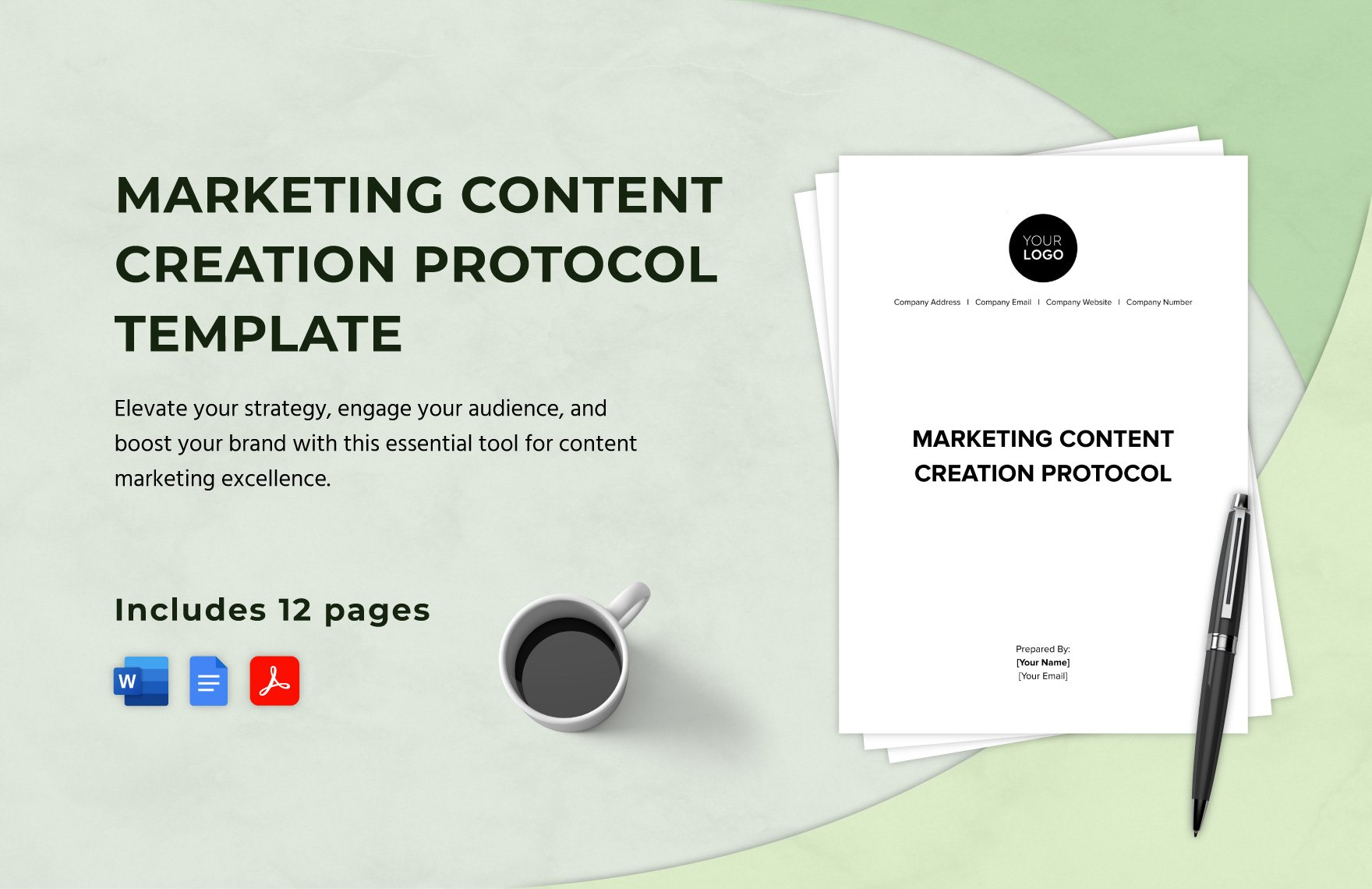 Marketing Content Creation Protocol Template