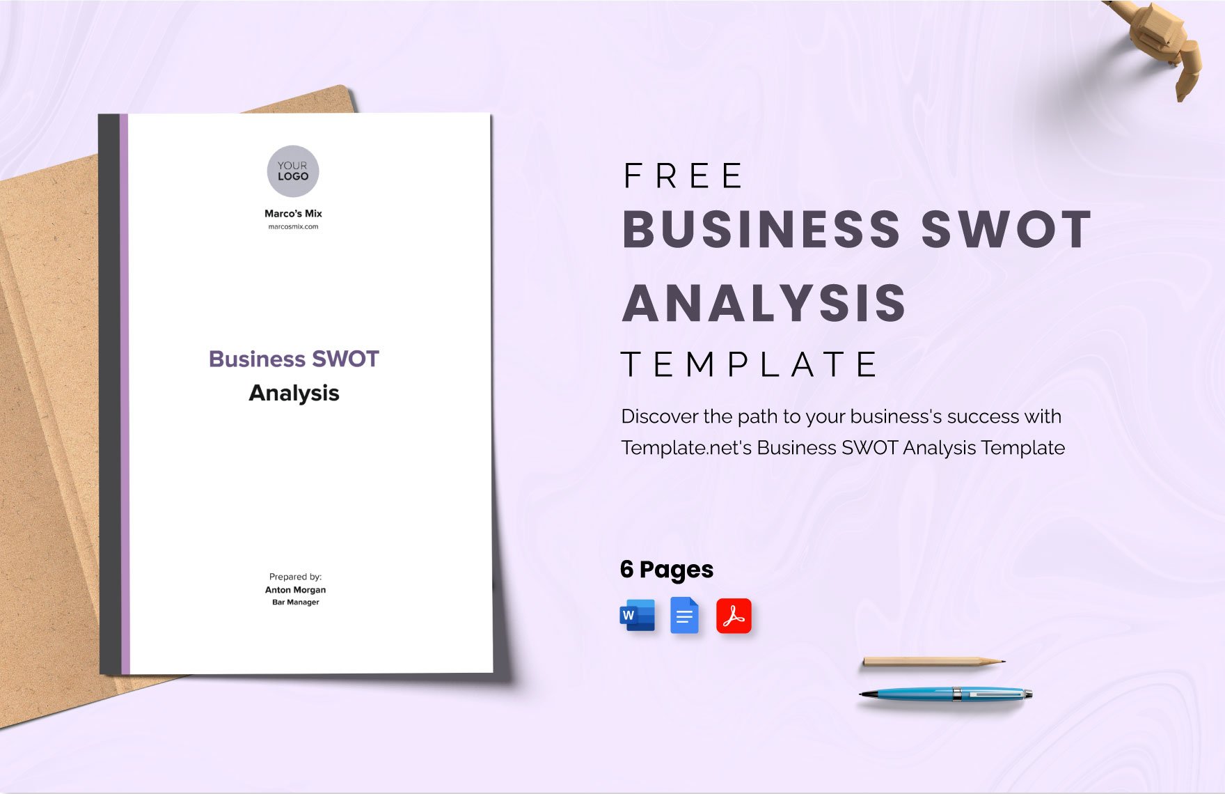 Free Business SWOT Analysis Template in Word, Google Docs, PDF