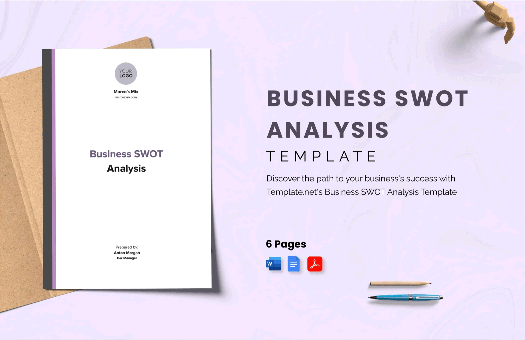 Free Business SWOT Analysis Template