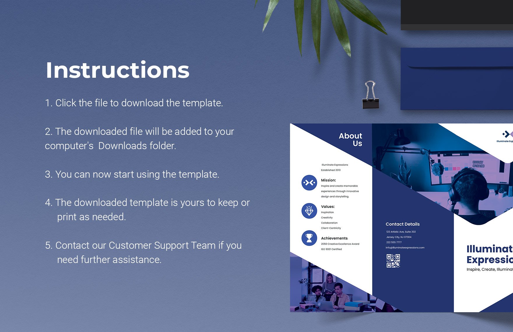 Infographic Brochure Template