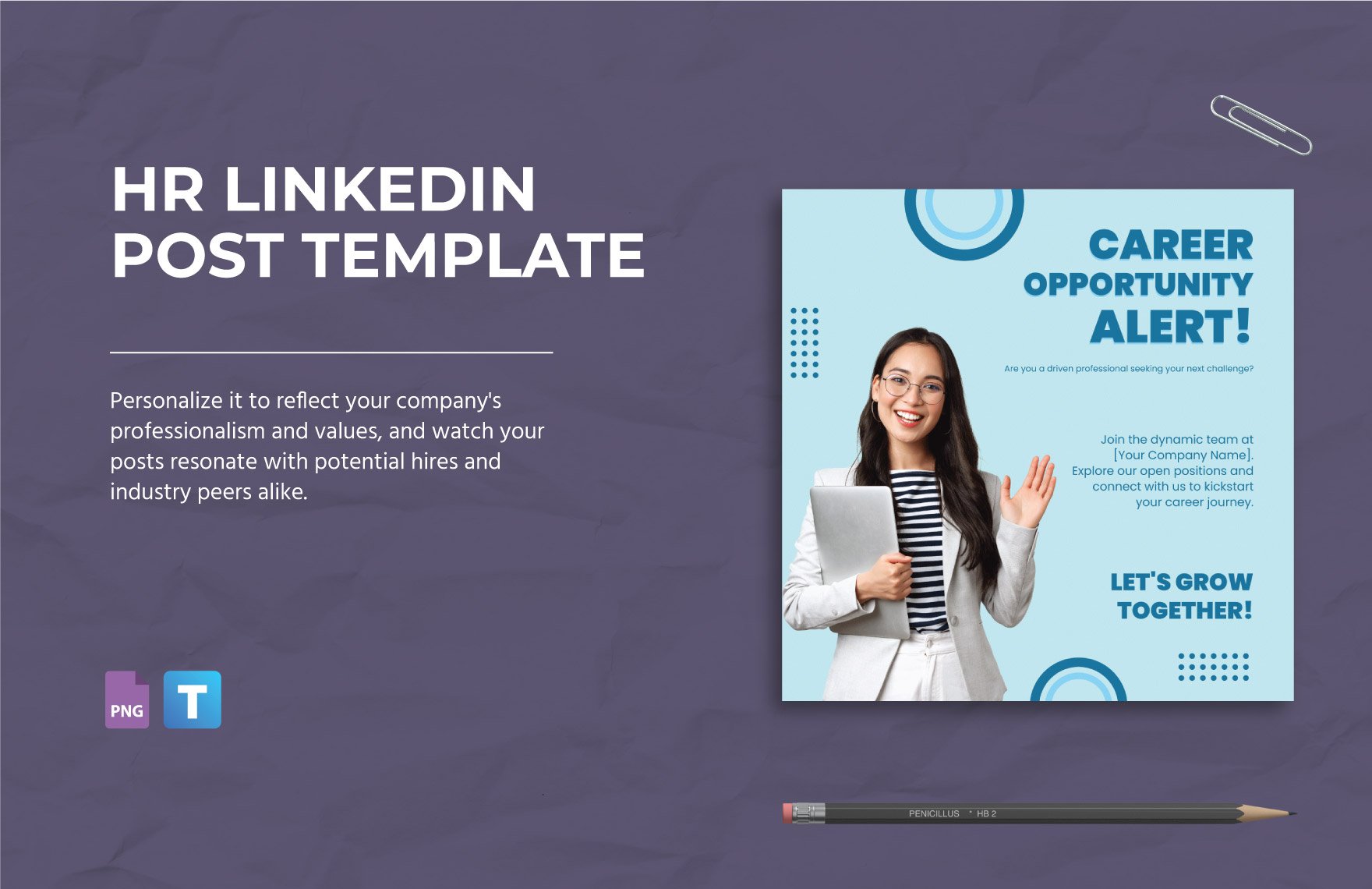 HR LinkedIn Post Template