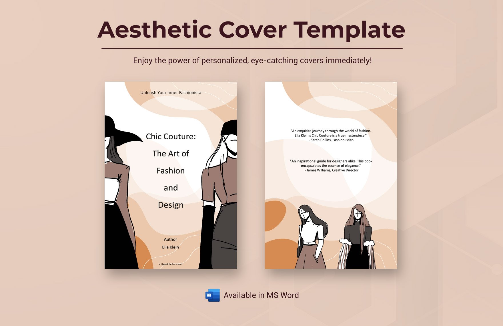 Aesthetic Cover Template