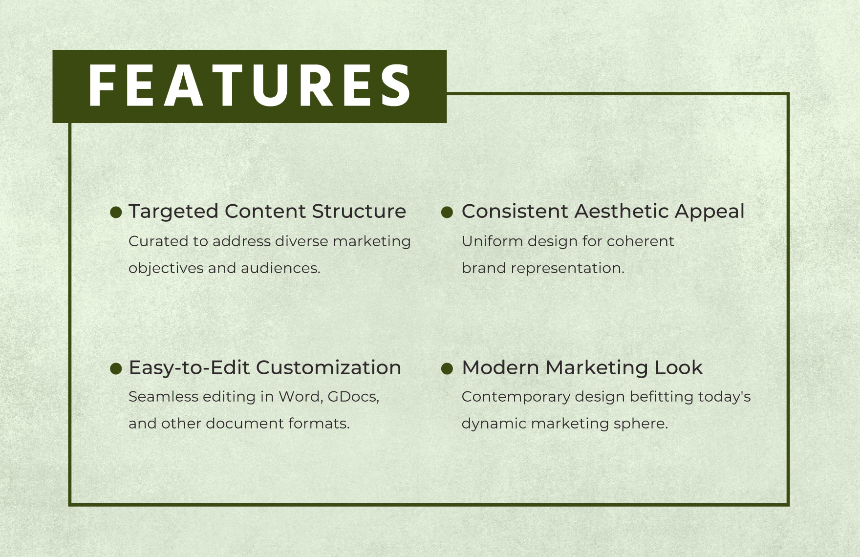 Marketing Content Sourcing Statement Template