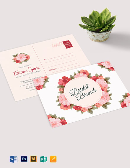 FREE Bridal Shower Word Template Download Template net