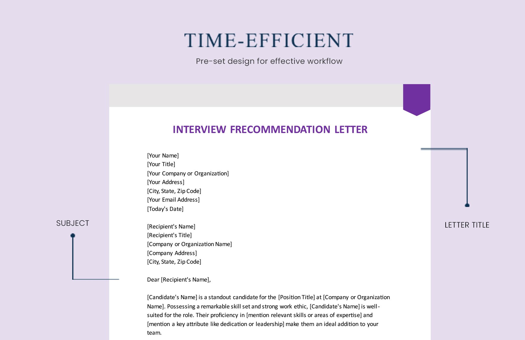 Interview Recommendation Letter