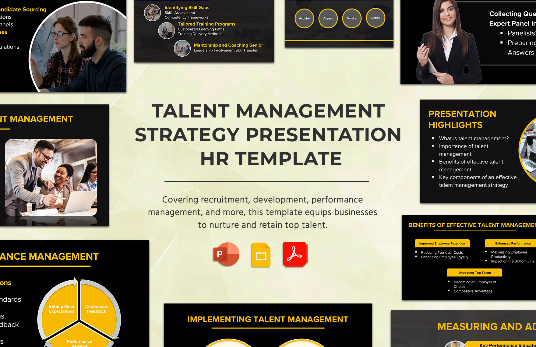 talent management presentation template