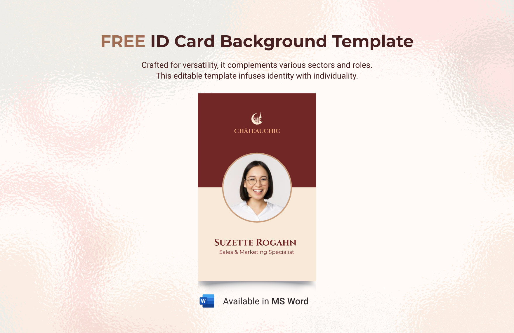 Free ID Card Background Template
