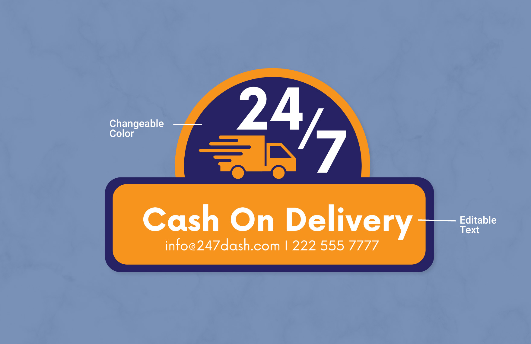 Delivery Label Template