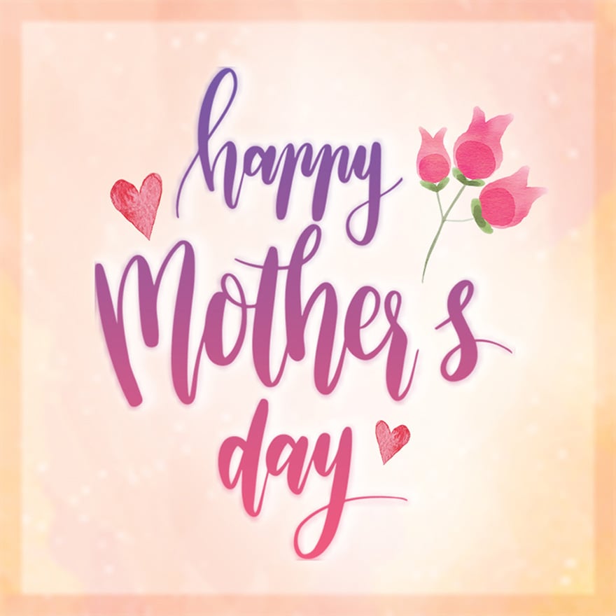 Mother's Day Instagram Profile Photo Template