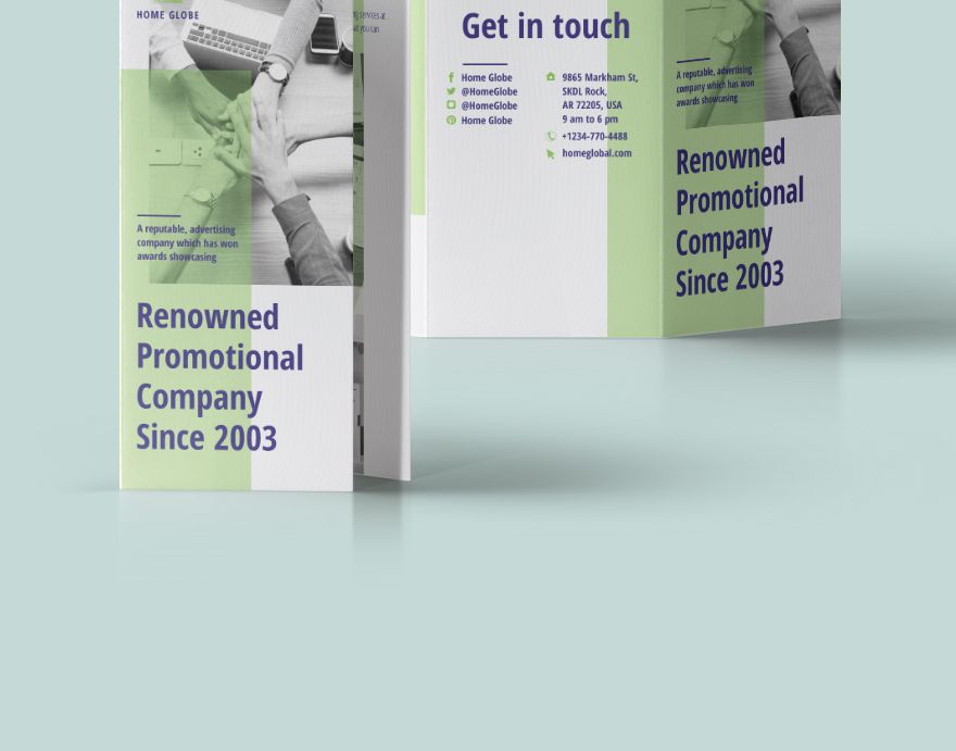 Promotional Tri-Fold Brochure Template