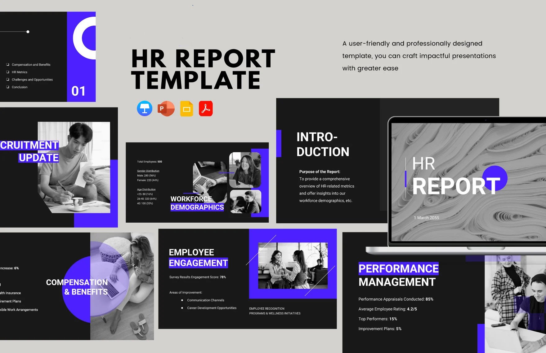 Free HR Report Template