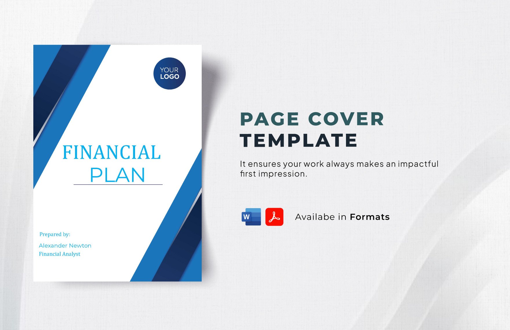 Page Cover Template