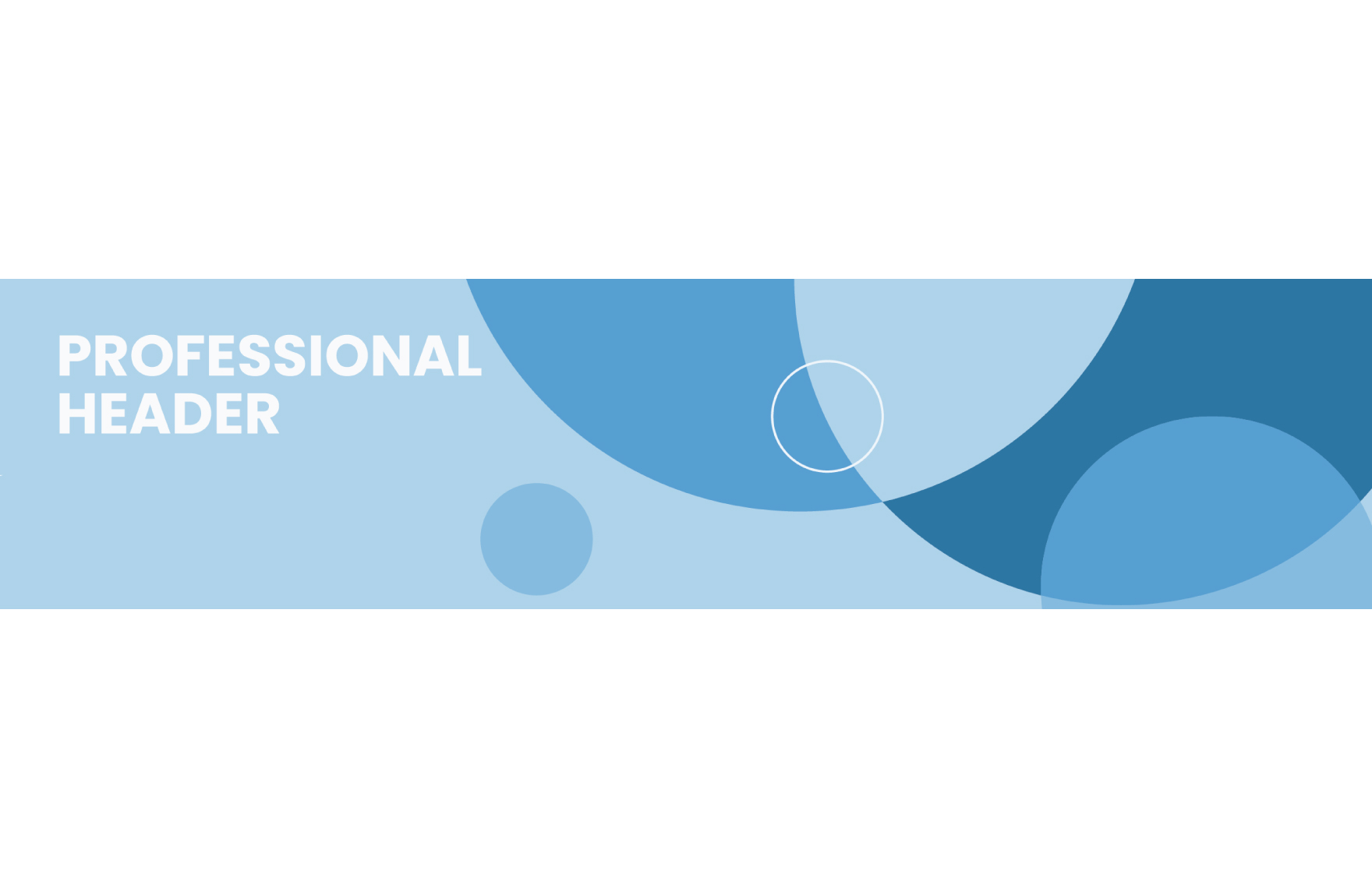 Professional H1 Header Template