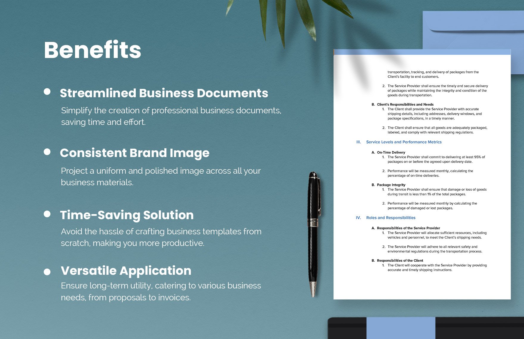 Business Agreement Template