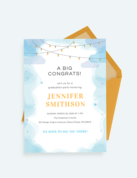 preschool graduation invitation template word doc psd apple