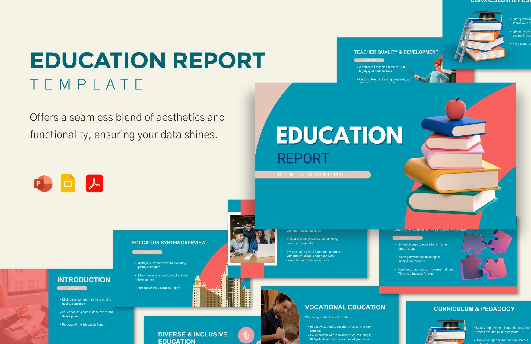 Education Report template