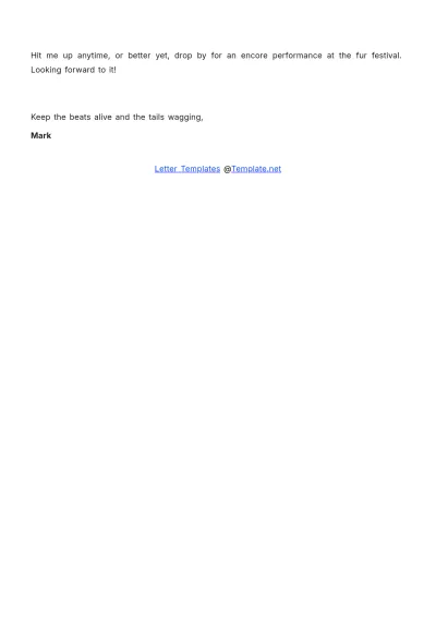 Free Personal Pet Adoption Announcement Letter Template to Edit Online
