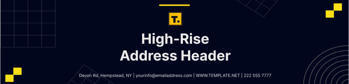 High-Rise Address Header