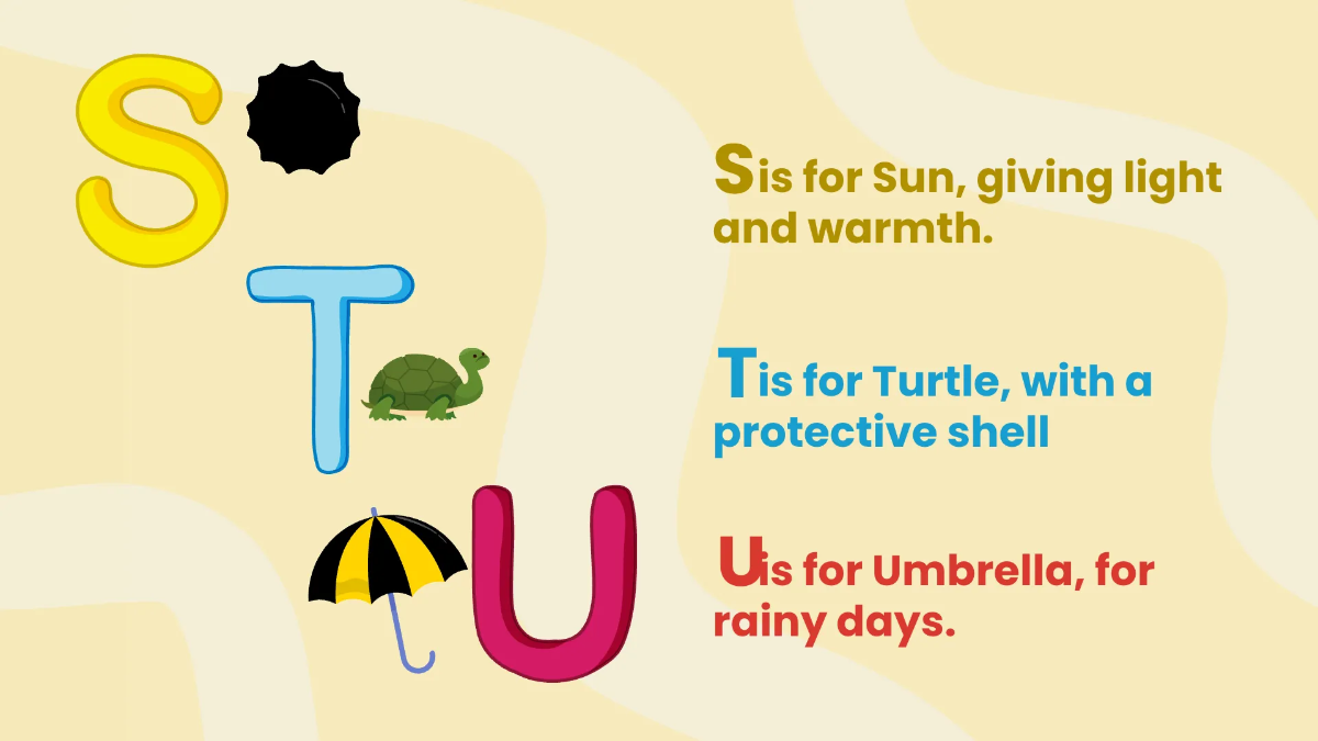 Free Learning the Alphabets Template to Edit Online