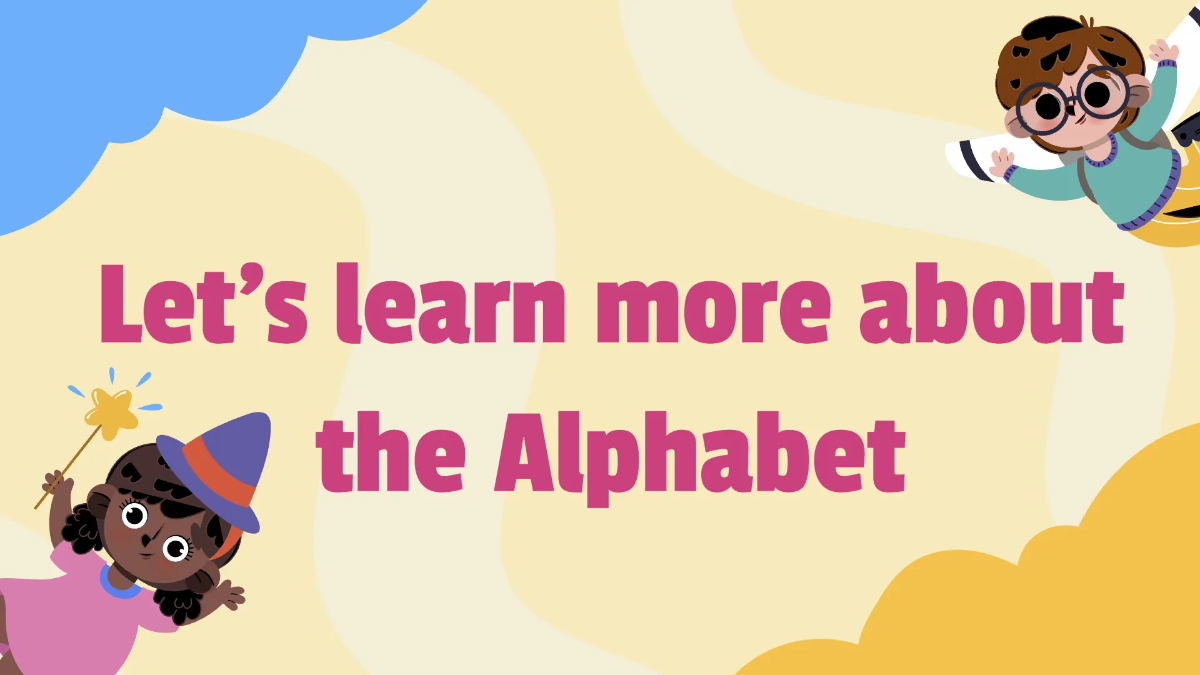 Free Learning the Alphabets Template to Edit Online
