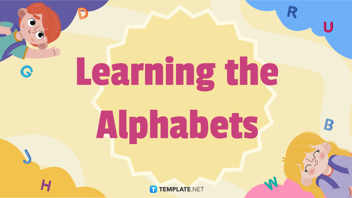 Learning the Alphabets Template
