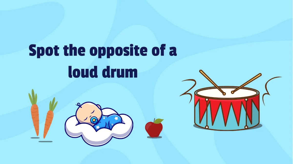 Free Learning About Opposites Template to Edit Online