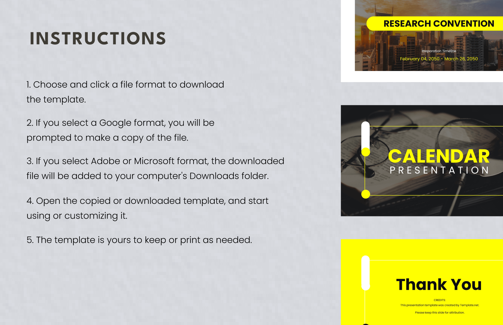 Simple Yellow Presentation