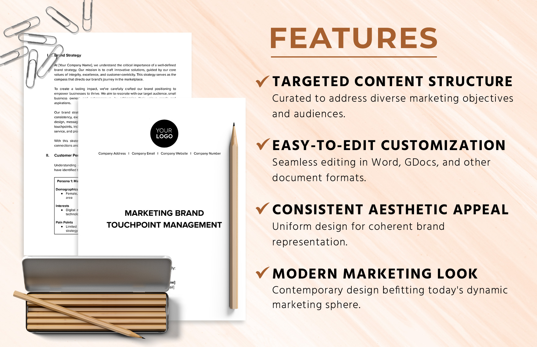 Marketing Brand Touchpoint Management Template
